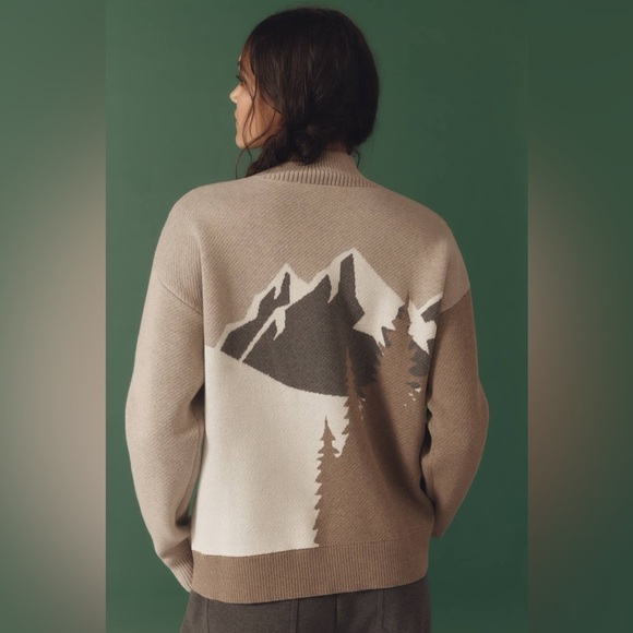 ALP N ROCK Portia Mock Neck Sweater S - Picture 4 of 7